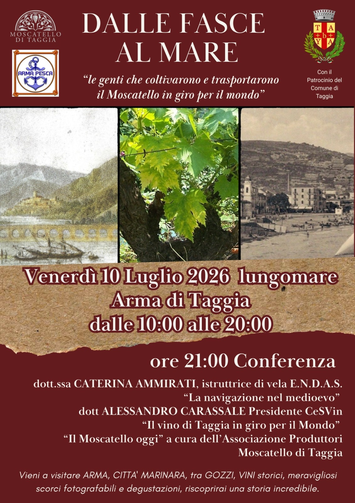 Dalle fasce al mare - Moscatello di Taggia